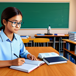 Foundation Phase**

A student at a desk, surrounded by textbooks and open notebooks, attentively watching a video lecture on environmental science. The room is bright and academic. The student is fully clothed in comfortable, modest attire suitable for studying. Safe for work. Professional illustration, perfect anatomy, correct proportions, natural pose, appropriate content, high quality.

**
