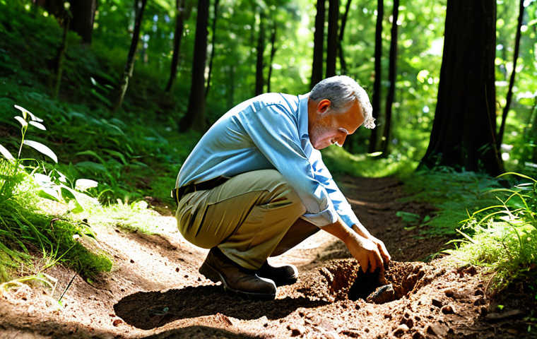 환경자격증 대비 스터디 그룹 - **

A professional environmental scientist, fully clothed in appropriate field attire (khaki pants, ...